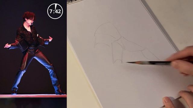 Gesture Drawing #45 - Korea 대한민국 (Sketch with me) смотреть онлайн