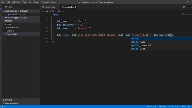 PHP REST API Tutorial (Step By Step) - Setting up the project смотреть онлайн