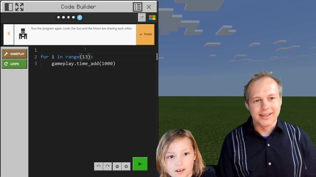 MakeCode Python for Minecraft:Education Edition - Fast Forward смотреть онлайн