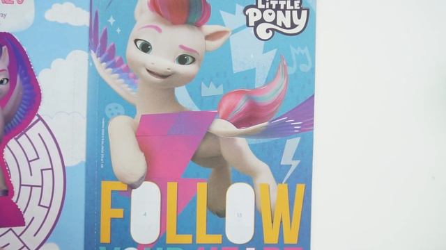 Sticker Puzzle My Little Pony Activity Book with Sunny Izzy Pipp Zipp and Hitch смотреть онлайн