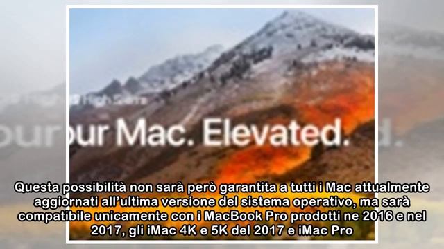 macOS High Sierra 10.13.4: supporto per le eGPU смотреть онлайн