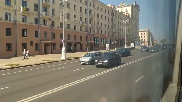 МИНСК. Поездка на автобусе МАЗ 251.062, Г/№ AC 4434-7, маршрут №300э (12.08.2022)