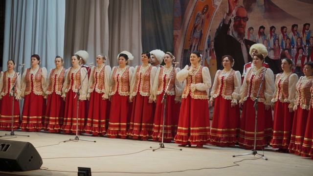 Витрэ буйный. Народный хор Кубанская песня. 4K(UHD). смотреть онлайн