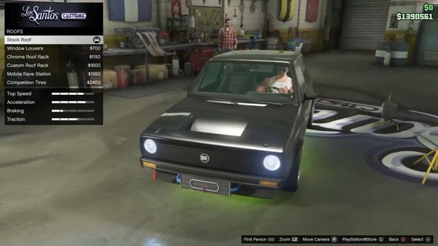 GTA 5 - New BF Club - DLC Car Customization (Volkswagen Golf) смотреть онлайн