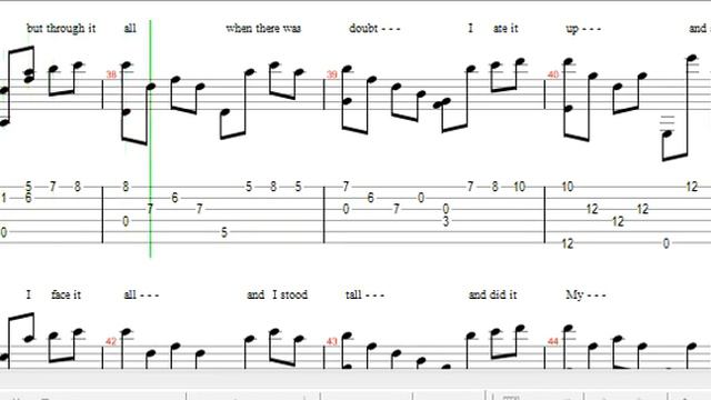 My Way - Frank Sinatra (Chord Melody Tab) смотреть онлайн