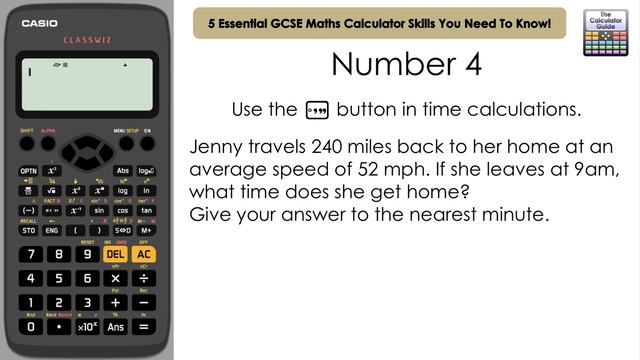 5 Essential GCSE Maths Calculator Skills You Need To Know! | Casio Calculator