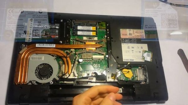 Замена WiFi карты Wireless-N 135 на Wireless-AC 7260 в ноутбуке MSI GE60 0NC