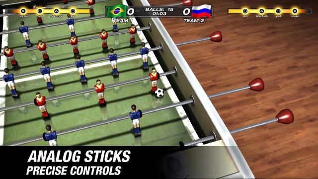 Foosball 2012 (PlayStation Vita/PS3), gameplay by Grip Games смотреть онлайн
