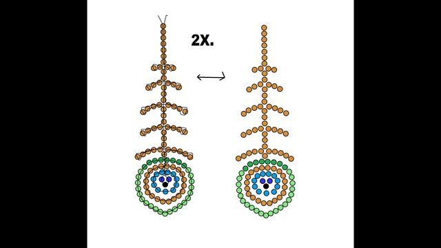 Павлин из бисера МАСТЕР КЛАСС ?⚜ (Beaded peacock MASTER CLASS ?⚜) смотреть онлайн