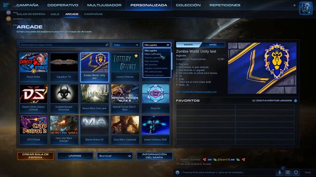Zombie world: Unity test StarCraft II arcade mode смотреть онлайн