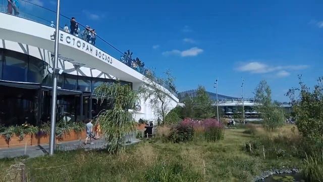 Зарядье, Москва, ландшафтный парк смотреть онлайн