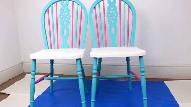 Decoupage Chairs - Decoupage Furniture  - Decoupage Chairs Tutorial - Decoupage For Beginners