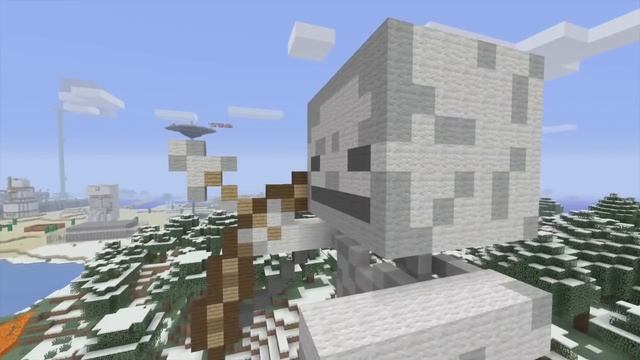 Minecraft: Giant Skeleton смотреть онлайн