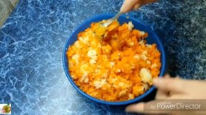 Постные вареники с квашеной капустой и тыквой