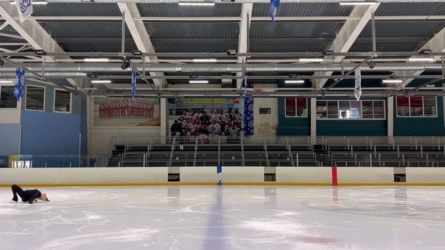 vlog: мои тренировки без тренера | лед и разминка смотреть онлайн