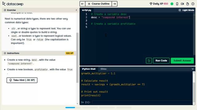 Learning Python with Data Camp (Part 1) смотреть онлайн