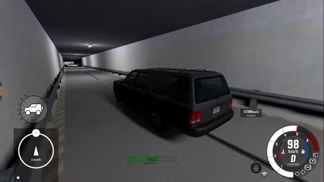 beamNG drive - gavril roamer (facelift) crash test смотреть онлайн