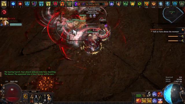 PoE 3.19 Uber Exarch duo - Inquis + aurabot :) смотреть онлайн