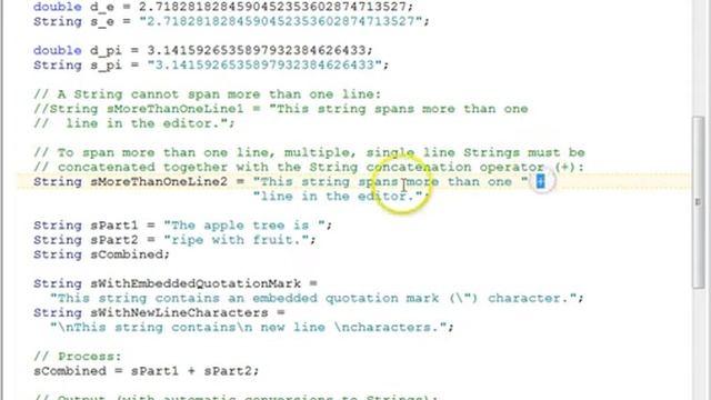 Java Primitive Strings смотреть онлайн