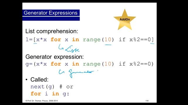 Python 01-41: Generator Expressions смотреть онлайн