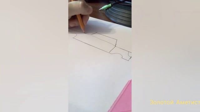 учусь рисовать машины на бумаге часть 1:нарисовал пикап смотреть онлайн