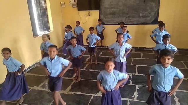 a aa e ee kannada nali kali dance G H P S hirehadligi school ballary смотреть онлайн