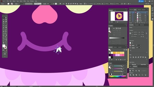 РИСУЕМ ЛЕТУЧУЮ МЫШЬ УРОК В ADOBE ILLUSTRATOR смотреть онлайн
