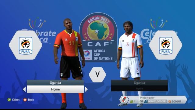 FIFA 14 ModdingWay Mod AFCON 2017 Update смотреть онлайн
