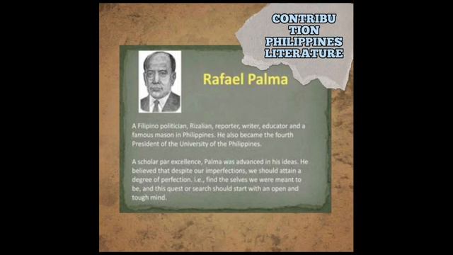Final Output - Survey of Philippine literatutere , Biography and short story of Rafael Palma смотреть онлайн