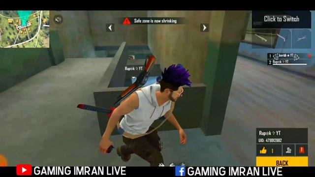 haming With Rupok | Gaming Imran Live | Garena Free Fire смотреть онлайн