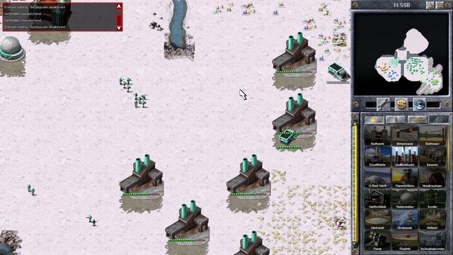 Red Alert Remastered-Veterancy Mod-Ukraine VS 7 Hard AI "4 Squares 8 Players Center Attack" смотреть онлайн