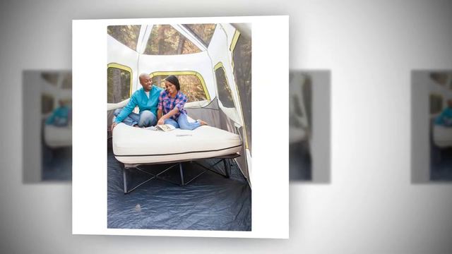 Coleman Airbed Cot with Side Table смотреть онлайн