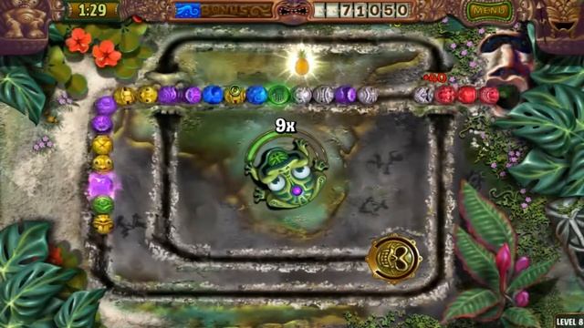 『Zuma's Revenge!』Mettle of the Monkey - Level 8「Challenge」 смотреть онлайн