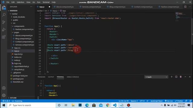 React Navbar Tutorial - Beginner React JS Project(Fully Responsive) смотреть онлайн