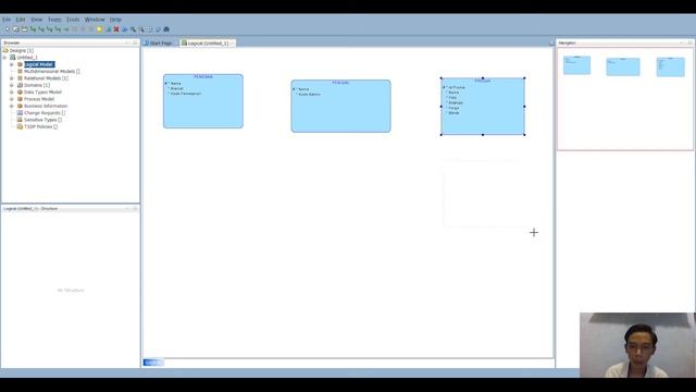 Membuat Project Membangun ERD SQL developer data modeler смотреть онлайн