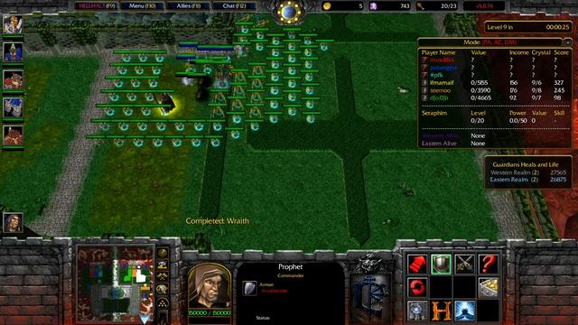 Warcraft 3 Classic HellHalt TD Competitive #107 no sound смотреть онлайн