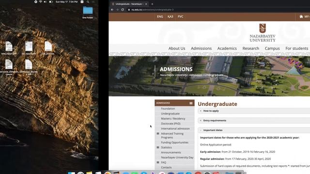 Поступление в Назарбаев Университет на Дайрект | Admission to Direct at Nazarbayev University смотреть онлайн