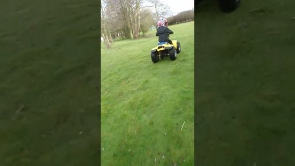 Suzuki lt 50 quad bike 3 year old