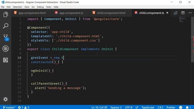 Angular Component Interaction - 13 - Output Decorator смотреть онлайн