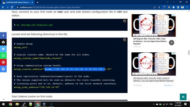 How to install MariaDB Galera Cluster on CentOS/Rocky Linux 9 смотреть онлайн