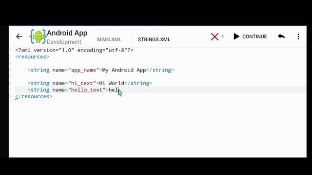 AIDE Tutorial - Android App (Strings) смотреть онлайн