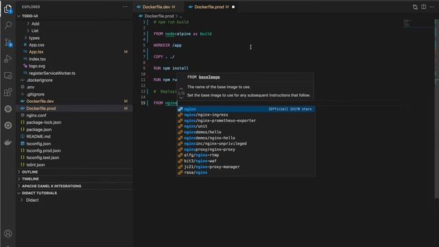 Docker Best Practices | Deploying ReactJS application in Docker смотреть онлайн