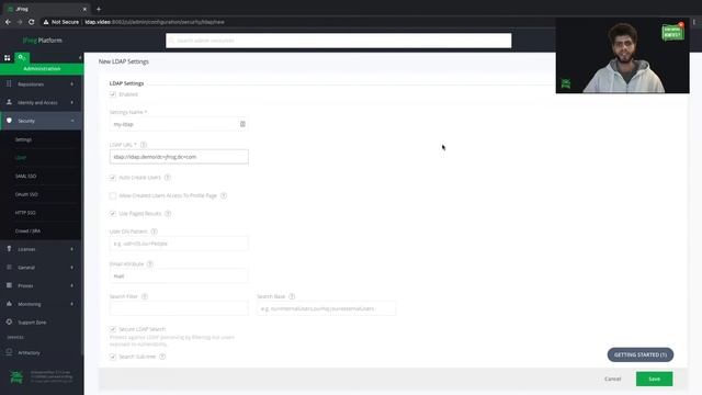 How to configure LDAP with Artifactory (best practices)? смотреть онлайн