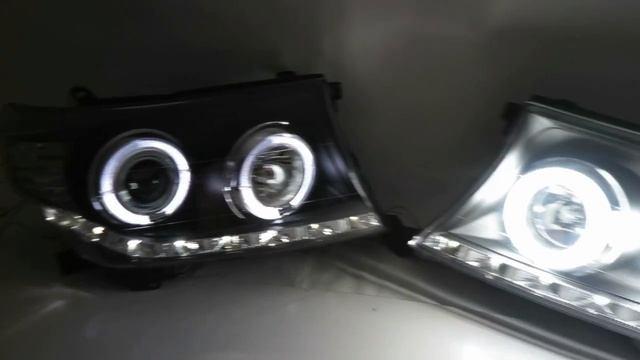 CrazyTheGod LAND CRUISER FJ200 2009-2015 SUV 4D Cotton LED Angel-Eye Headlight Headlamp for TOYOTA смотреть онлайн
