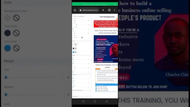 How To Create A Free Landing Page With SmartPhone смотреть онлайн