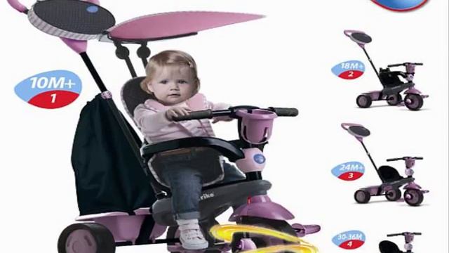 Детский трехколесный велосипед Smart Trike смотреть онлайн