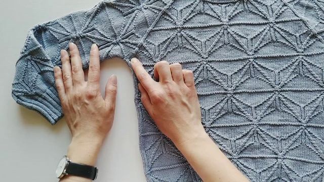 Как это связано. Детский свитер регланом снизу. Краткая инструкция. смотреть онлайн