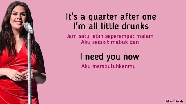 Lady Antebellum - Need You Now | Lirik Terjemahan смотреть онлайн