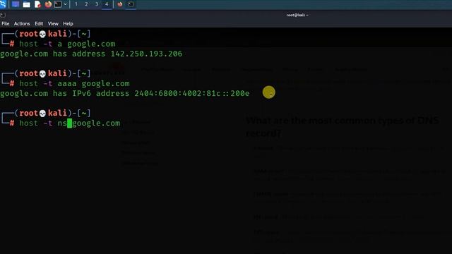 DNS Enumeration Practical Tutorial - Host, dnsenum & dnsrecon. смотреть онлайн