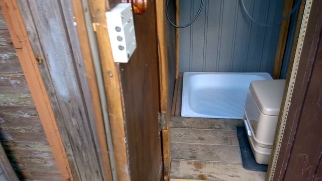 Душ на даче из старого бойлера. смотреть онлайн